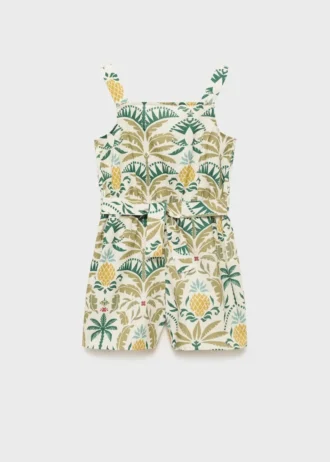 Jumpsuit mit tropischem Print Jumpsuit mit tropischem Print