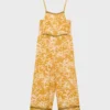 Jumpsuit mit tropischem Print