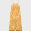 Jumpsuit mit tropischem Print