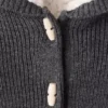 Kapuzenjacke aus Lammfell