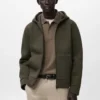 Kapuzenjacke mit Reißverschluss