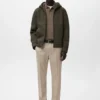 Kapuzenjacke mit Reißverschluss
