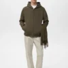 Kapuzenjacke mit Reißverschluss