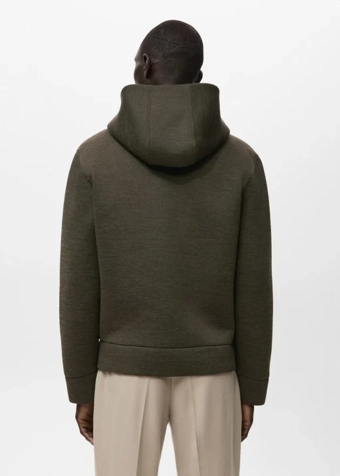 Kapuzenjacke mit Reißverschluss