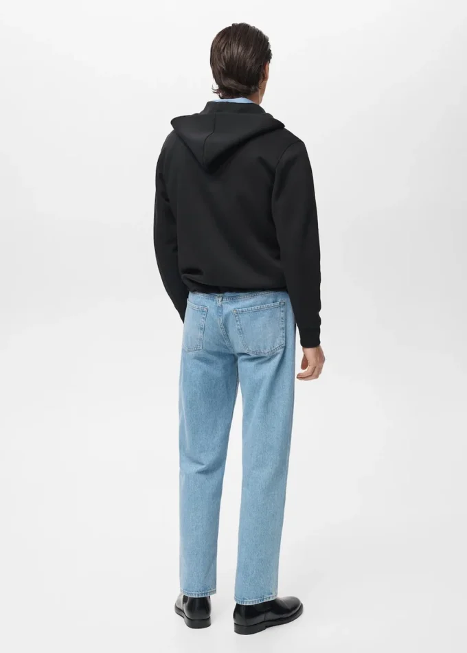 Kapuzenjacke mit Reißverschluss