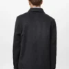 Karierte Jacke aus Wollmischung Karierte Jacke aus Wollmischung