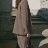 Karierter Anzugblazer