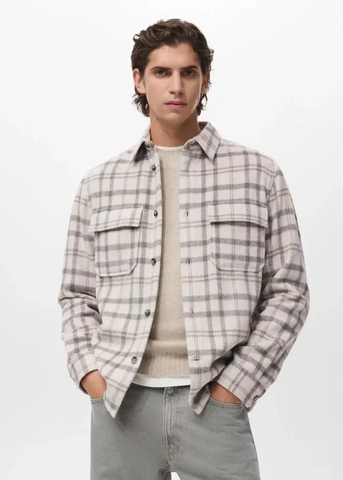 Kariertes Flanell-Overshirt