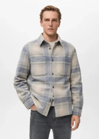 Kariertes Flanell-Overshirt Kariertes Flanell-Overshirt