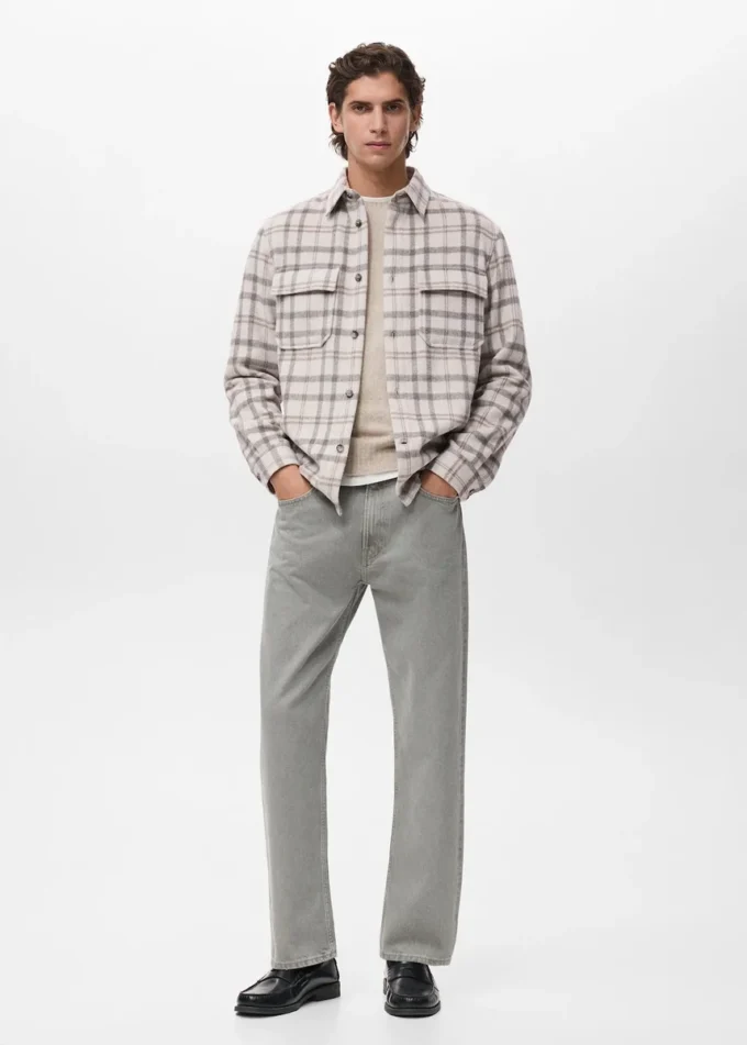 Kariertes Flanell-Overshirt