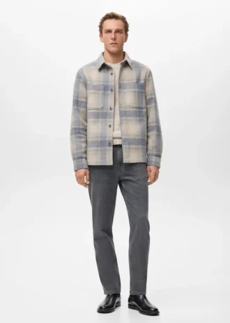 Kariertes Flanell-Overshirt Kariertes Flanell-Overshirt