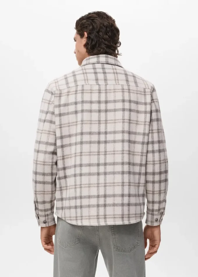 Kariertes Flanell-Overshirt