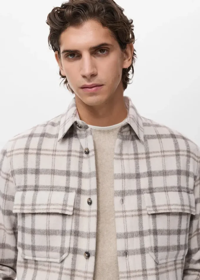 Kariertes Flanell-Overshirt