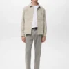 Kariertes Overshirt aus Wollmischung Kariertes Overshirt aus Wollmischung