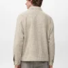 Kariertes Overshirt aus Wollmischung Kariertes Overshirt aus Wollmischung