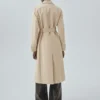Klassischer Trenchcoat aus 100 % Baumwolle