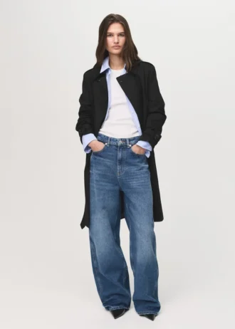 Klassischer Trenchcoat mit Gürtel