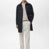 Klassischer wasserabweisender Trenchcoat Klassischer wasserabweisender Trenchcoat