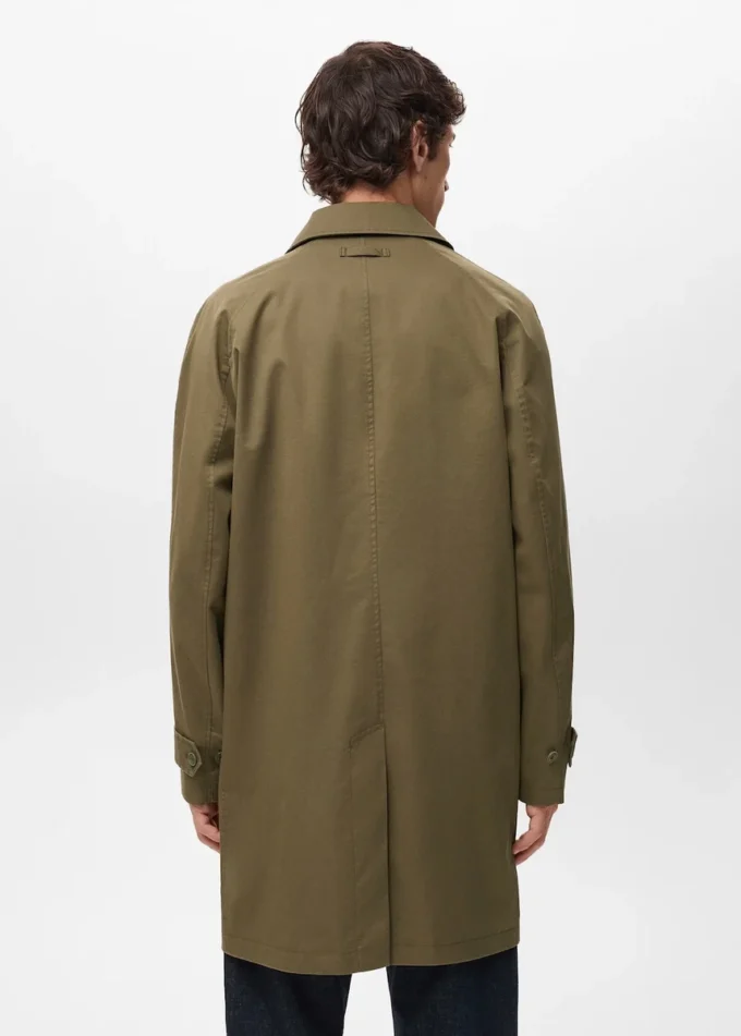 Klassischer wasserabweisender Trenchcoat Klassischer wasserabweisender Trenchcoat
