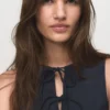 Kleid in Denim-Optik mit Schleifen Kleid in Denim-Optik mit Schleifen
