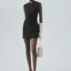 Kleid mit aufgenähter Tasche Kleid mit aufgenähter Tasche