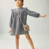 Kleid mit ethnischem Print