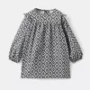 Kleid mit ethnischem Print