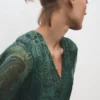 Kleid mit Gürtelprint Kleid mit Gürtelprint