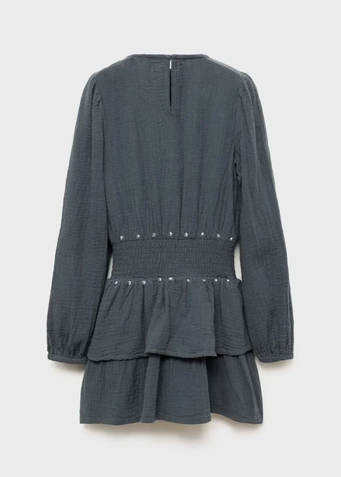 Kleid mit Rüschen und Pailletten Kleid mit Rüschen und Pailletten