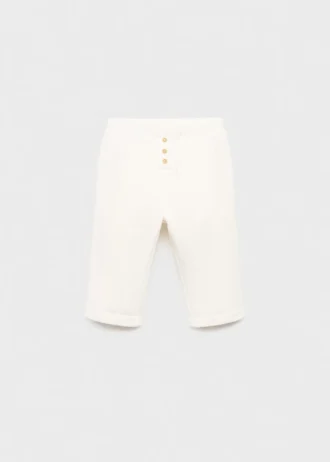 Knopfleiste Baumwollhose