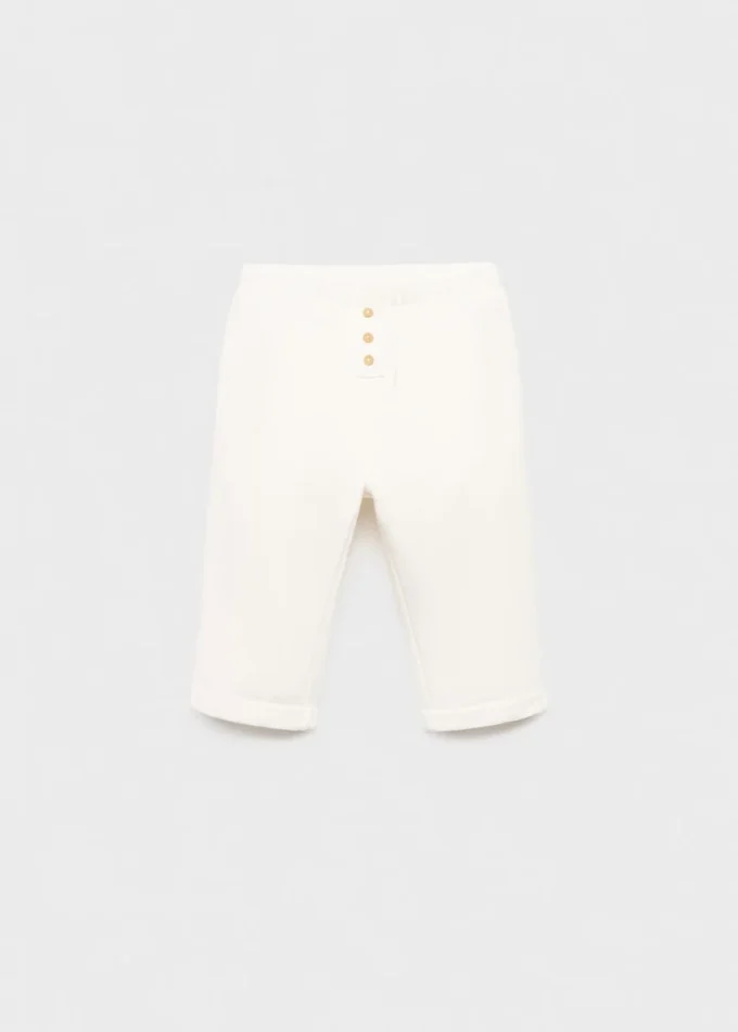 Knopfleiste Baumwollhose Knopfleiste Baumwollhose