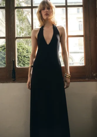 Kombikleid mit Neckholder-Ausschnitt