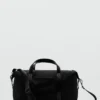 Kombinierte Leder-Bowlingtasche