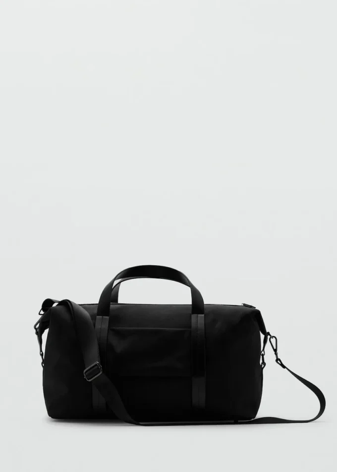 Kombinierte Leder-Bowlingtasche