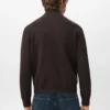 Kombinierte Leder- und Wildlederjacke