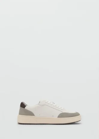 Kombinierte Ledersneaker