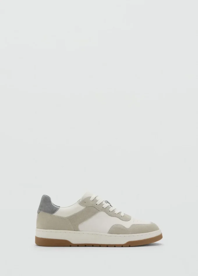 Kombinierte Ledersneaker