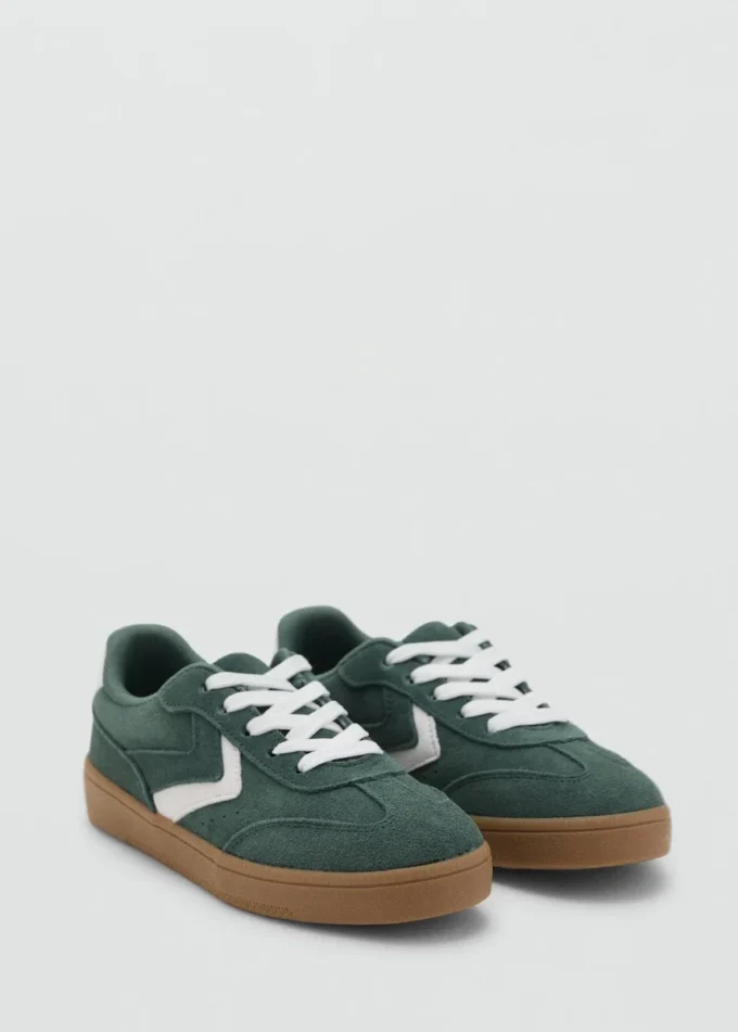 Kombinierte Ledersneaker