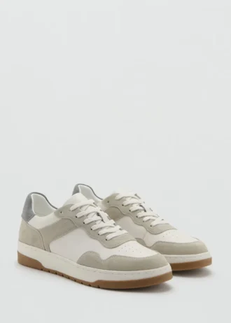 Kombinierte Ledersneaker