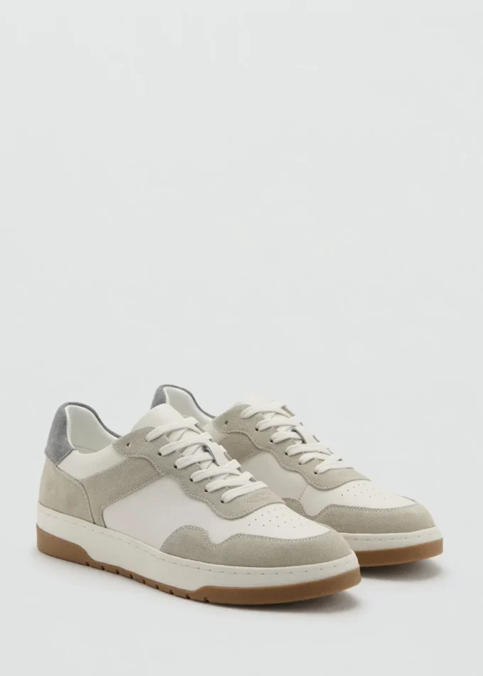 Kombinierte Ledersneaker