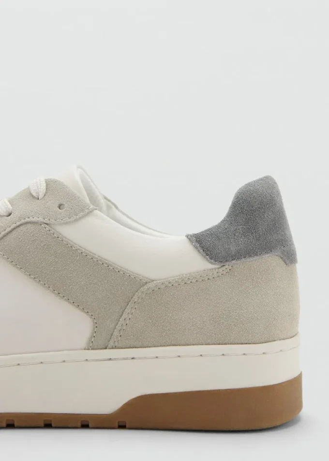 Kombinierte Ledersneaker