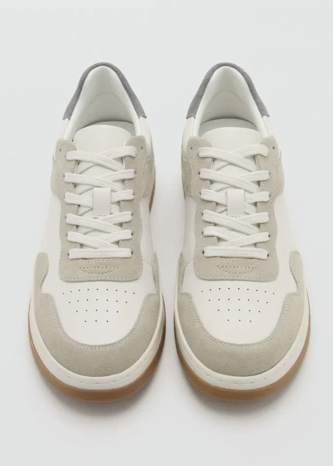 Kombinierte Ledersneaker