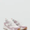 Kombinierte Sneakers mit Schnürsenkeln Kombinierte Sneakers mit Schnürsenkeln