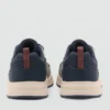 Kombinierte Sneakers mit Schnürsenkeln