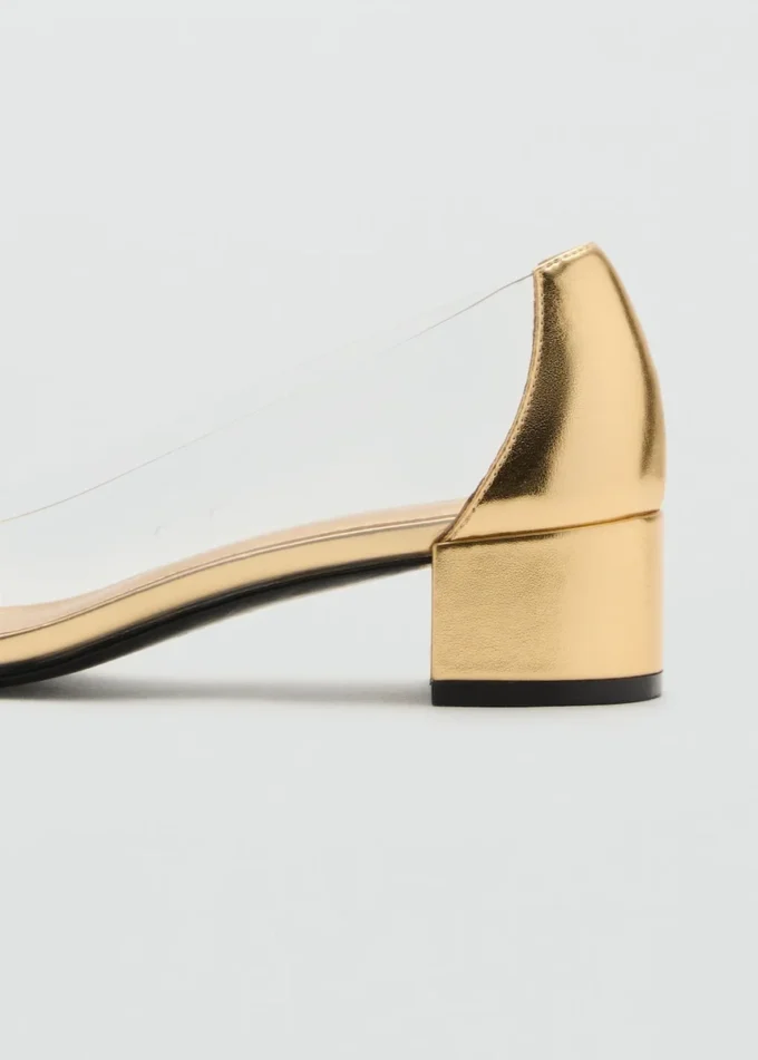 Kombinierte Vinyl-Absatzschuhe