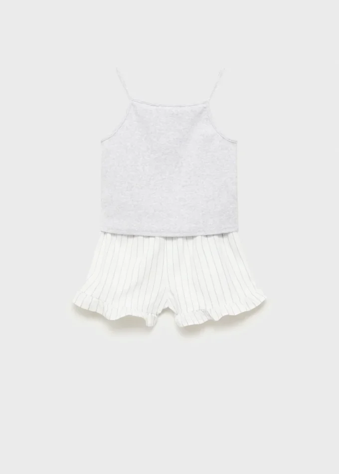Kombinierter Baumwollpyjama