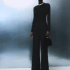 Kombinierter Jumpsuit mit Rüschen Kombinierter Jumpsuit mit Rüschen