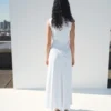 Kombiniertes langes Kleid Kombiniertes langes Kleid