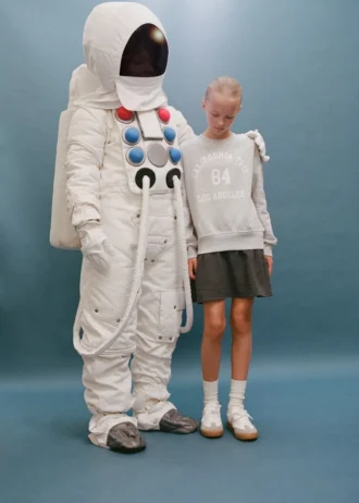 Kombiniertes Sweatshirtkleid