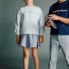 Kombiniertes Sweatshirtkleid Kombiniertes Sweatshirtkleid